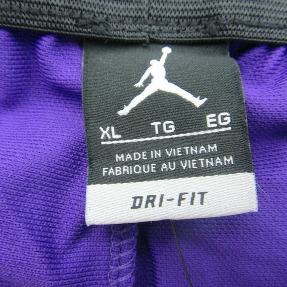 Jordan Alpha Gym Training Pants Purple Taper XL - Picture 10 of 11